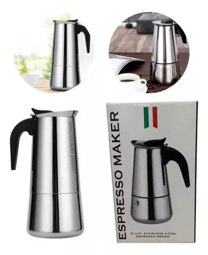 Cafetera Espresso Maker 6 Tazas Manual A